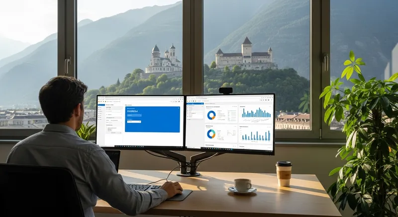 Digital workspace for architects in Sion — project management with Power Apps