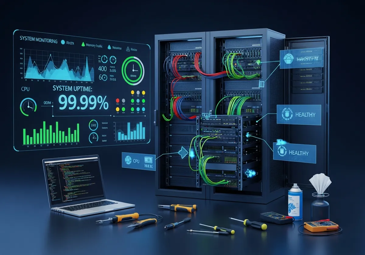 Maintenance IT pour PME en Valais